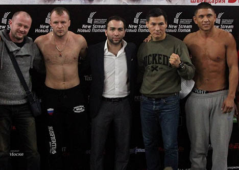 Церемония взвешивания FIGHT NIGHTS «Битва 18. Перезаморозка»