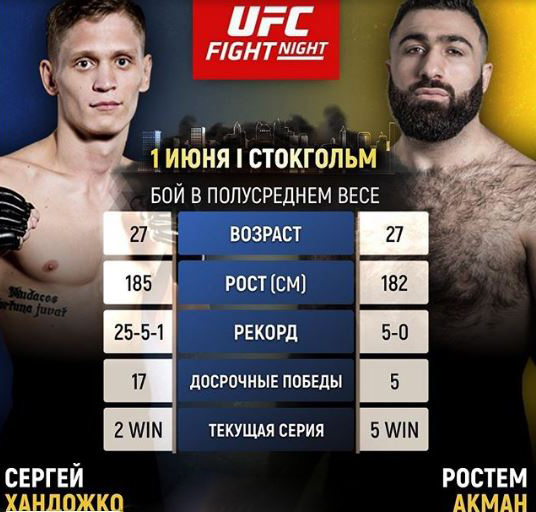 Сергею Хандожко поменяли соперника