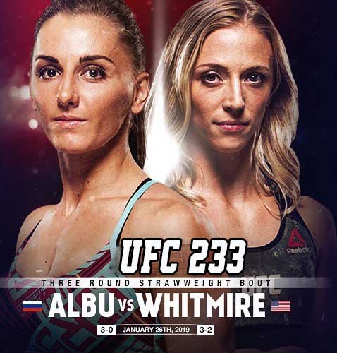 Бой Александра Албу vs. Эмили Уитмайр пополнил кард  UFC 233