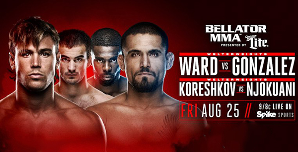 Бой Андрей Корешков vs. Чиди Нджокуани на Bellator 182