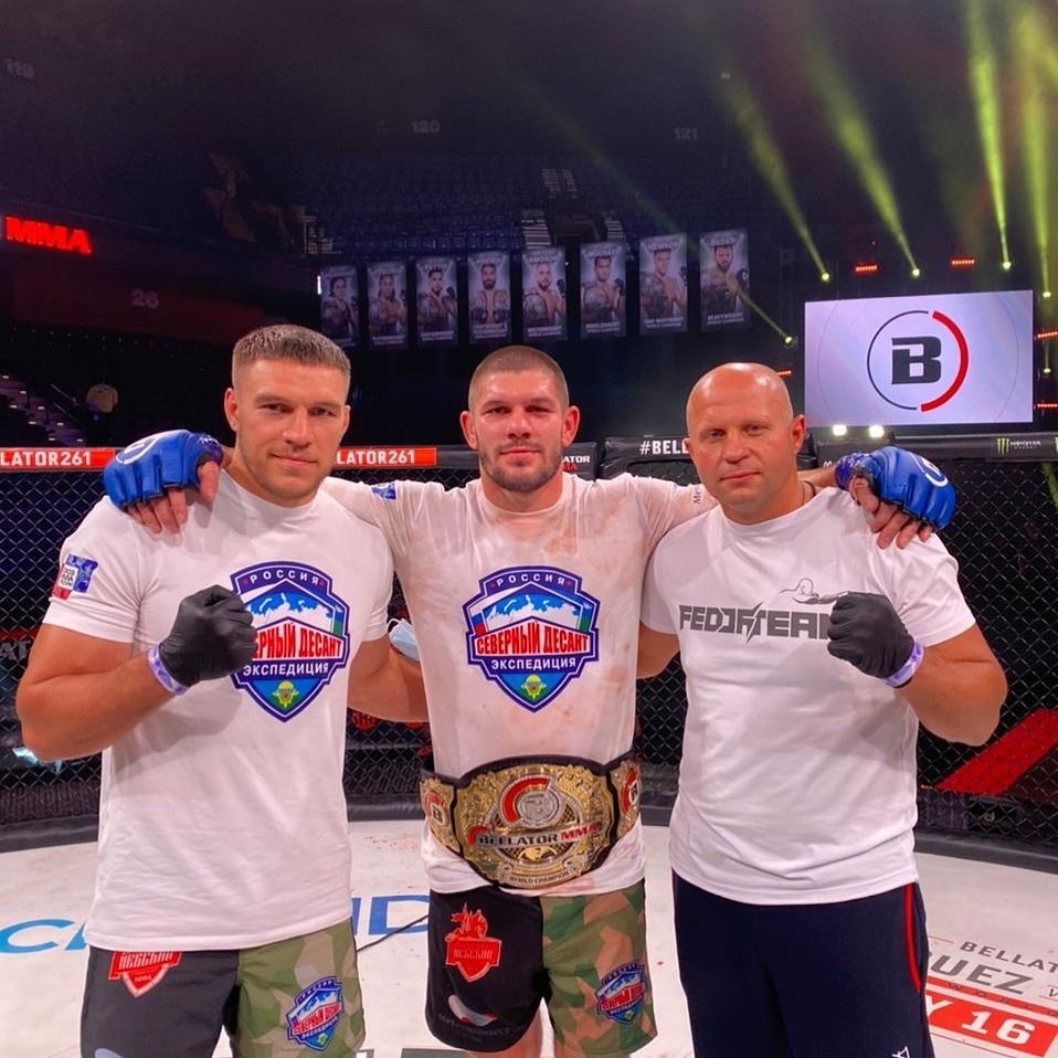 Валентин Молдавский стал временным чемпионом Bellator 