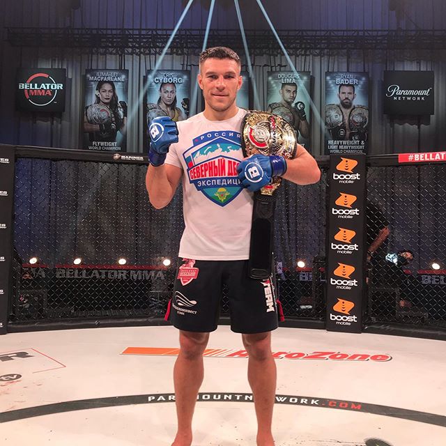 Вадим Немков стал чемпионом Bellator (видео)